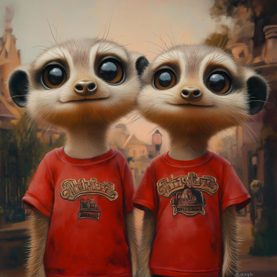 Disneyland Meerkat Characters