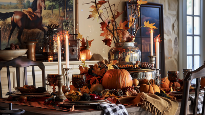 Elegant Fall Interior Decor