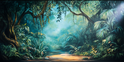 Jungle Book Stage Backdrop