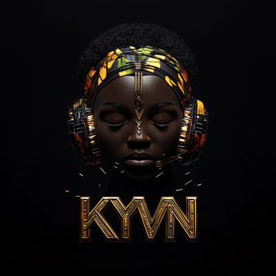 Music Inspired Logo with Subtle African Representation