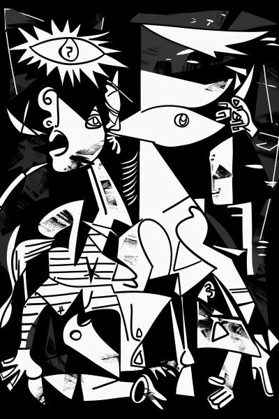 Abstract Interpretation of Guernica