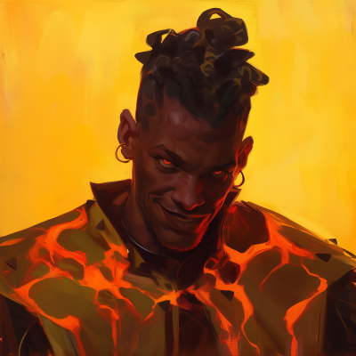 Genasi Male Portrait