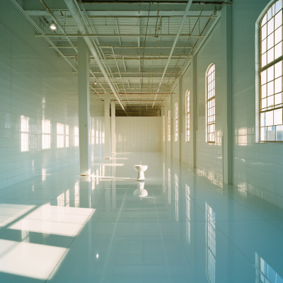 Massive Bathroom Warehouse Refinished