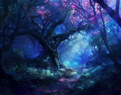 Forest Fantasy Landscape