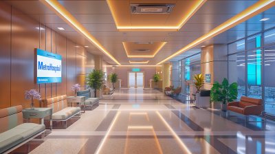 Modern Hospital Lobby