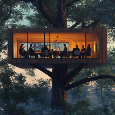 Treehouse Business Meeting