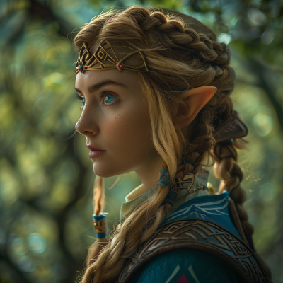 Portrait of Princess Zelda