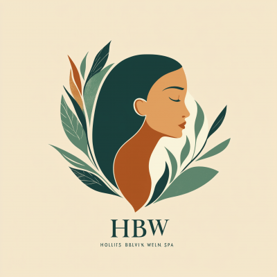 Holistic Beauty & Wellness Spa Logo Design