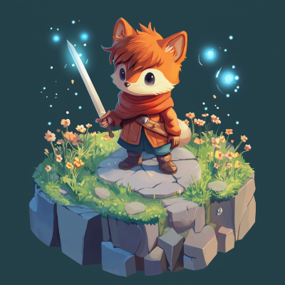 Isometric Adventure Character