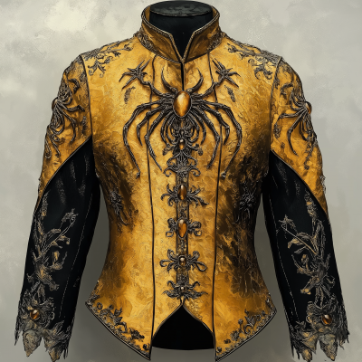 Gothic Style Noble’s Shirt