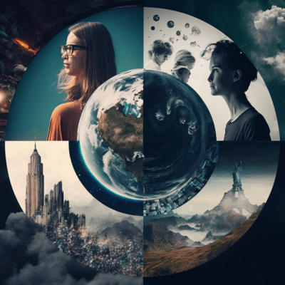 Visionary Future Collage