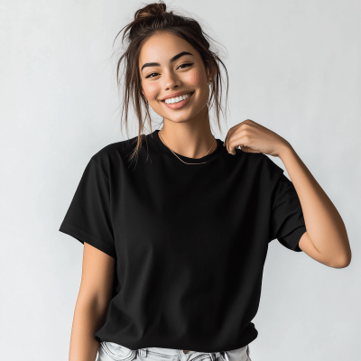 Oversized Black T-shirt