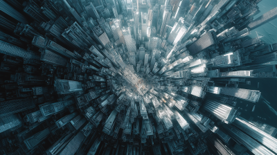 Futuristic City in ULTRAPHOTOREALISTIC 3D