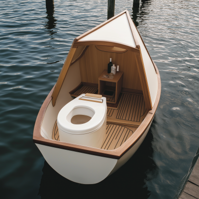 Boat with Biotoilet