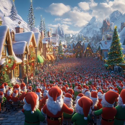 Santa’s Elves Gathering