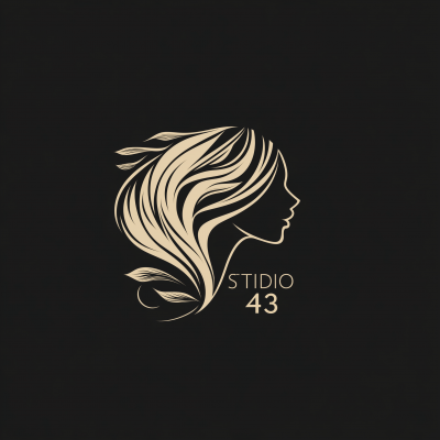 Modern Salon Logo for Studio 434