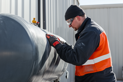 Propane Tank Installation