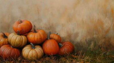 Autumn Still Life Painting