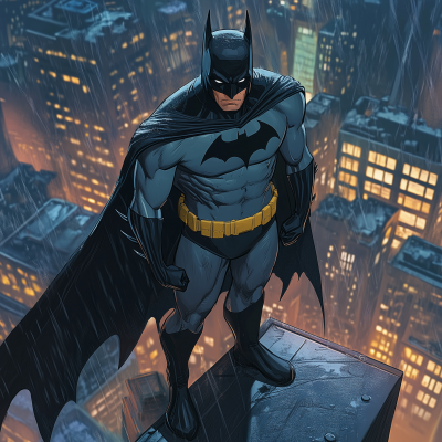 Batman on Rooftop