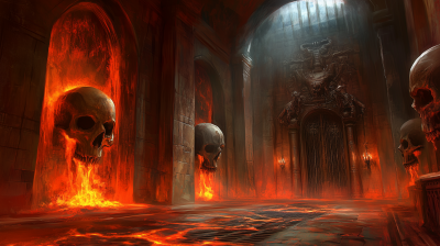 Hellish Dungeon Interior