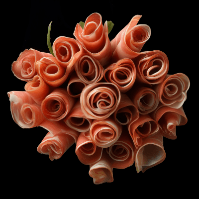 Prosciutto Roll Bouquet