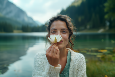 Nature Lake Advertising Photo