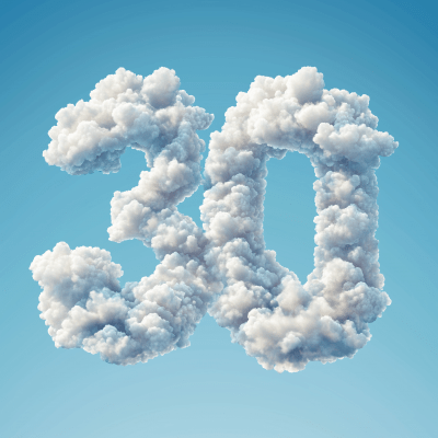 Number 30 Cloud Formation