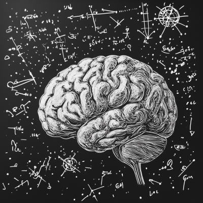 Celestial Brain with Scientific Equations