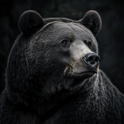 Peaceful Realistic Bear