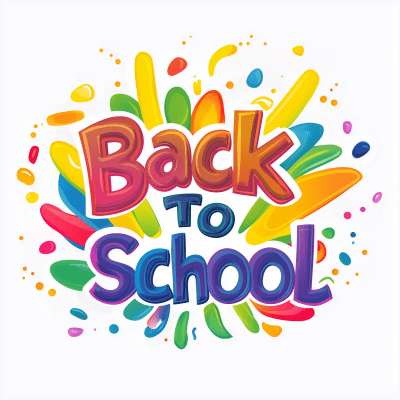 Back To School Vector Logo