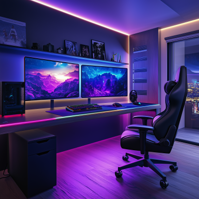 Modern Gaming Room