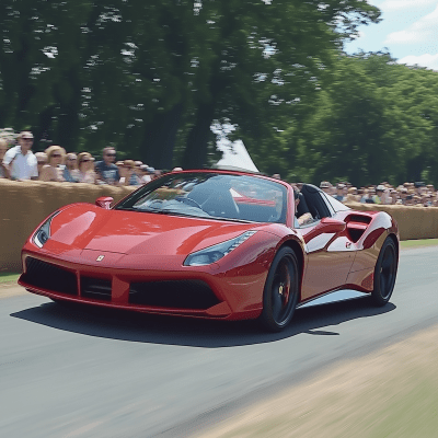 Ferrari 488 Spider at Goodwood Festival of Speed