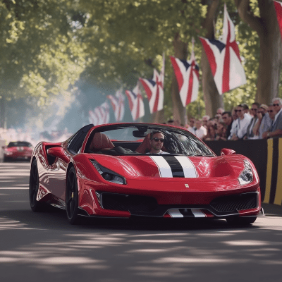 Ferrari 488 Pista Spider at Goodwood Festival of Speed