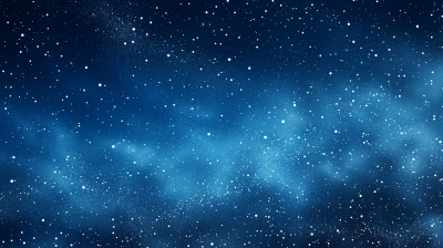 Blue Luxury Background with Small White Stars