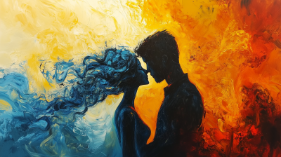 Love in Blue, Orange, and Yellow