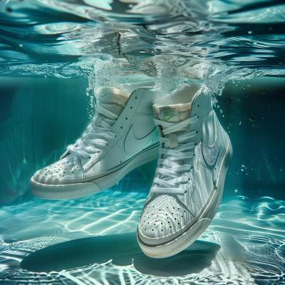 Underwater Nike Blazer Mid Sneaker