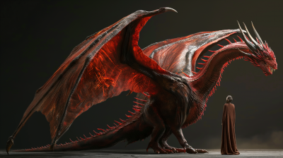 Red Dragon Character Design