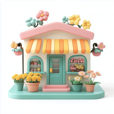 Colorful Flower Shop