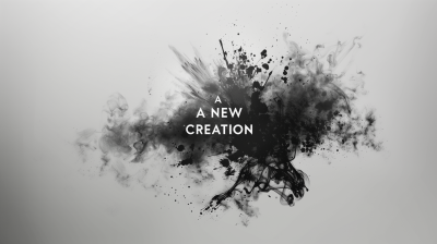 A New Creation Typography Logo