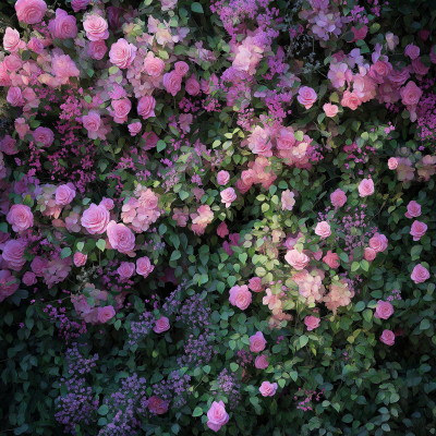 Floral Backdrop Photography