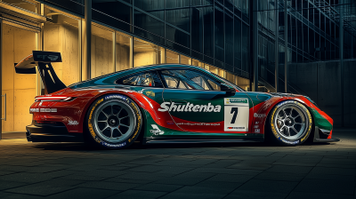 Porsche GT3 991 with Schultenbrau Livery