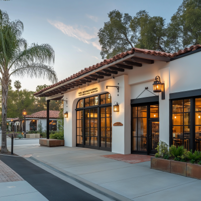 Spanish Colonial Commercial Building