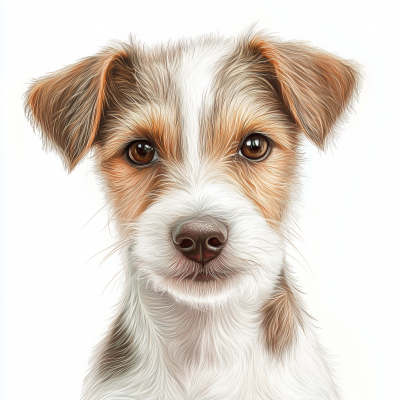 Nursery Puppies Portrait