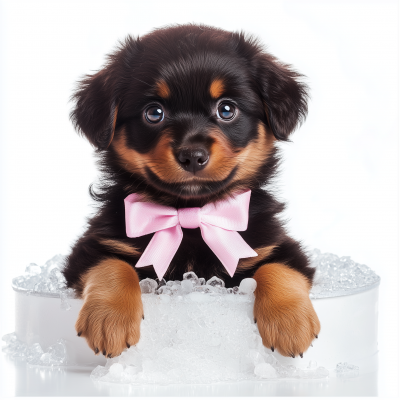 Water Cooler Puppy