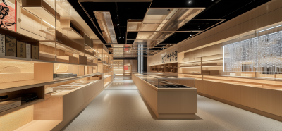 Traditional Chinese Modern Shop Interior Design