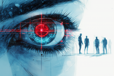 Cyberpunk Eye Illustration