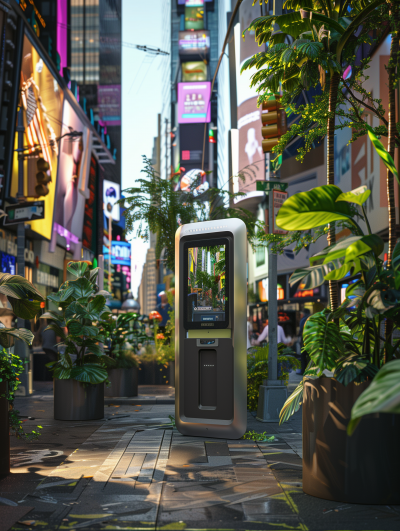 Times Square Digital Kiosk