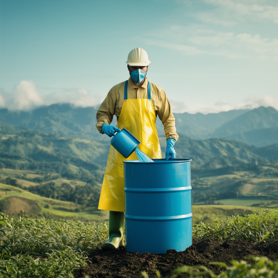 Farmer in a Field