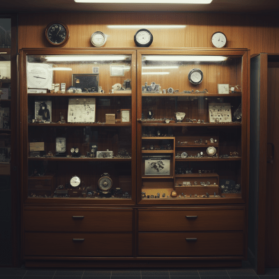 Vintage German Pawnshop Display