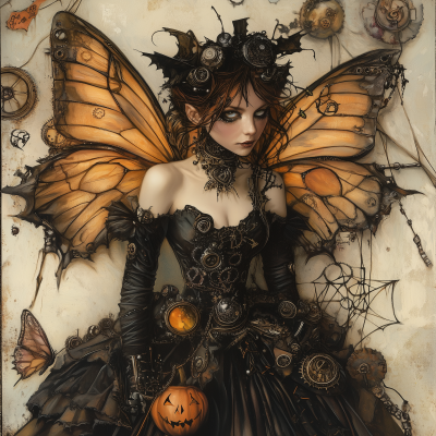 Halloween Steampunk Fairy